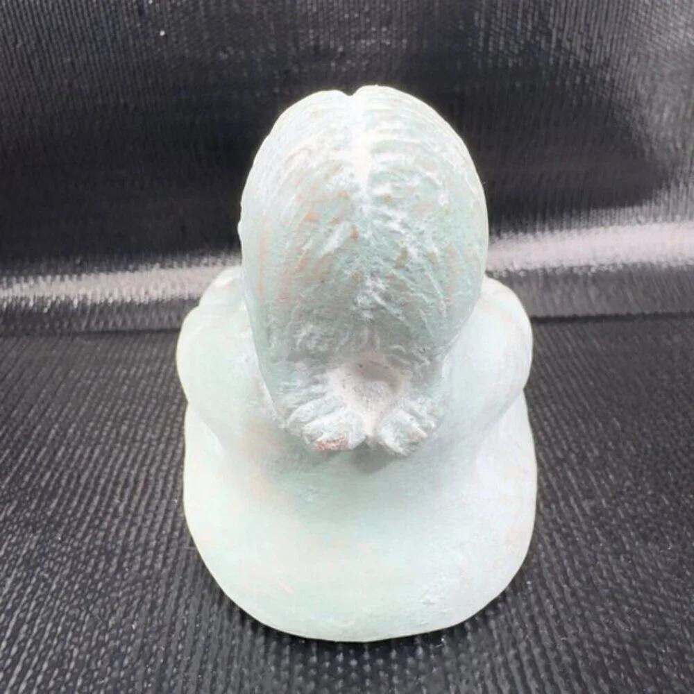 Vintage Isabel Bloom Girl Reading A Book Figurine Heavy Paperweight Figure Decor